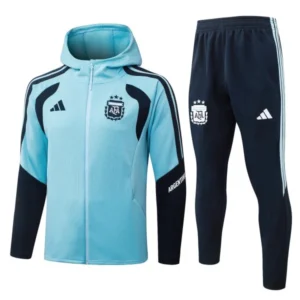 Argentinien Trainingsanzüge Sweatshirt 2026 Blau - Argentinien Trainingsanzüge Günstig | trikotfussballshop