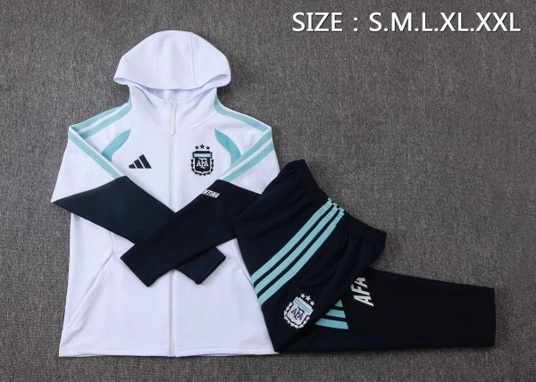 Argentinien Kinder Sweatshirt 2026 Weiß - Argentinien Kinder Günstig | trikotfussballshop