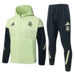 Real Madrid Trainingsanzüge Sweatshirt 2025 2026 Grün - Real Madrid Trainingsanzüge Günstig | trikotfussballshop