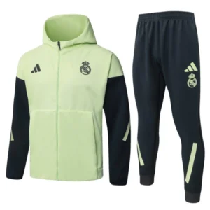 Real Madrid Trainingsanzüge Sweatshirt 2025 2026 Grün - Real Madrid Trainingsanzüge Günstig | trikotfussballshop