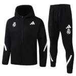 Real Madrid Trainingsanzüge Sweatshirt 2025 2026 Schwarz - Real Madrid Trainingsanzüge Günstig | trikotfussballshop