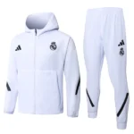 Real Madrid Trainingsanzüge Sweatshirt 2025 2026 Weiß - Real Madrid Trainingsanzüge Günstig | trikotfussballshop