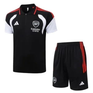 FC Arsenal Polo 2026 2027 Schwarz - FC Arsenal Günstig | trikotfussballshop