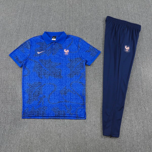 Frankreich Polo 2026 Blau - Frankreich Günstig | trikotfussballshop