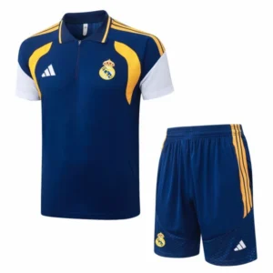 Real Madrid Polo 2026 2027 Blau - Real Madrid Günstig | trikotfussballshop