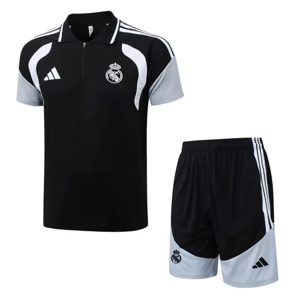 Real Madrid Polo 2026 2027 Schwarz - Real Madrid Günstig | trikotfussballshop