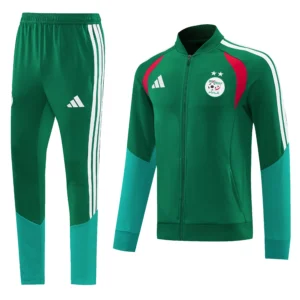 Algerien Trainingsanzüge Jacke 2026 Grün - Jacke Algerien Trainingsanzüge | trikotfussballshop
