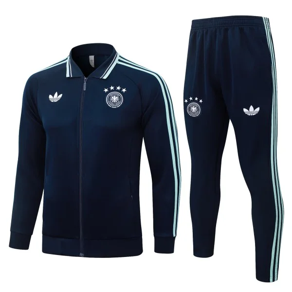 Deutschland Trainingsanzüge Jacke 2026 Blau - Jacke Deutschland Trainingsanzüge | trikotfussballshop