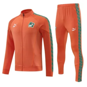 Elfenbeinküste Trainingsanzüge Jacke 2026 Orange - Jacke Elfenbeinküste Trainingsanzüge | trikotfussballshop