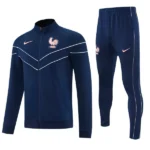 Frankreich Trainingsanzüge Jacke 2026 Blau - Jacke Frankreich Trainingsanzüge | trikotfussballshop