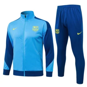 FC Barcelona Kinder Jacke 2025 2026 Blau - Jacke FC Barcelona Kinder | trikotfussballshop