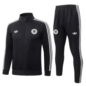 Deutschland Kinder Jacke 2026 Schwarz - Jacke Deutschland Kinder | trikotfussballshop