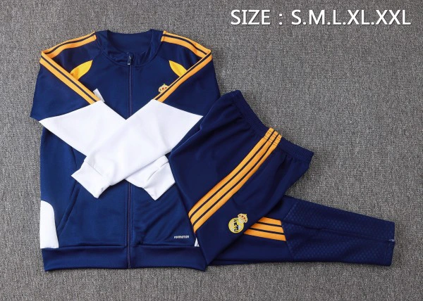 Real Madrid Trainingsanzüge Jacke 2026 2027 Blau - Jacke Real Madrid Trainingsanzüge | trikotfussballshop