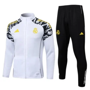Real Madrid Trainingsanzüge Jacke 2025 2026 Weiß - Jacke Real Madrid Trainingsanzüge | trikotfussballshop