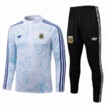 Argentinien Trainingsanzüge Sweatshirt 2026 Weiß - Argentinien Trainingsanzüge Günstig | trikotfussballshop