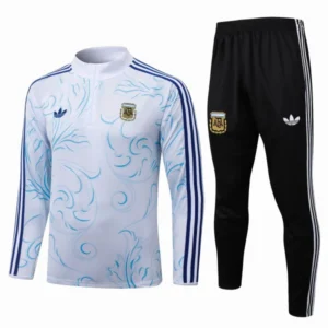 Argentinien Trainingsanzüge Sweatshirt 2026 Weiß - Argentinien Trainingsanzüge Günstig | trikotfussballshop