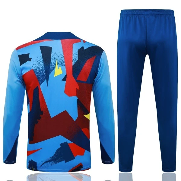 FC Barcelona Trainingsanzüge Sweatshirt 2025 2026 Blau - FC Barcelona Trainingsanzüge Günstig | trikotfussballshop
