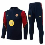 FC Barcelona Trainingsanzüge Sweatshirt 2026 2027 Blau - FC Barcelona Trainingsanzüge Günstig | trikotfussballshop