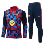 FC Barcelona Trainingsanzüge Sweatshirt 2026 2027 Blau - FC Barcelona Trainingsanzüge Günstig | trikotfussballshop