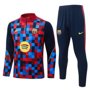 FC Barcelona Trainingsanzüge Sweatshirt 2026 2027 Blau - FC Barcelona Trainingsanzüge Günstig | trikotfussballshop