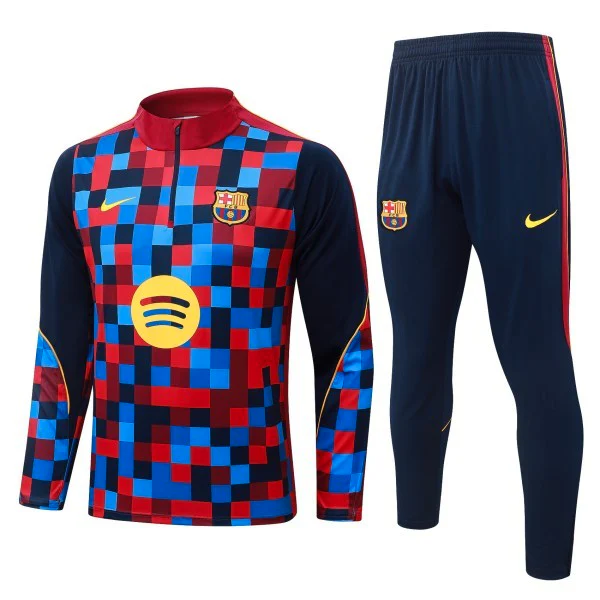 FC Barcelona Trainingsanzüge Sweatshirt 2026 2027 Blau - FC Barcelona Trainingsanzüge Günstig | trikotfussballshop