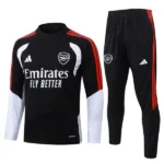 FC Arsenal Trainingsanzüge Sweatshirt 2026 2027 Schwarz - FC Arsenal Trainingsanzüge Günstig | trikotfussballshop