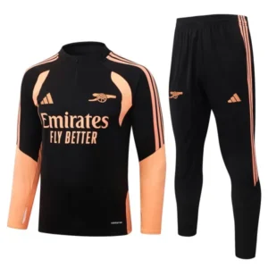 FC Arsenal Trainingsanzüge Sweatshirt 2026 2027 Schwarz - FC Arsenal Trainingsanzüge Günstig | trikotfussballshop
