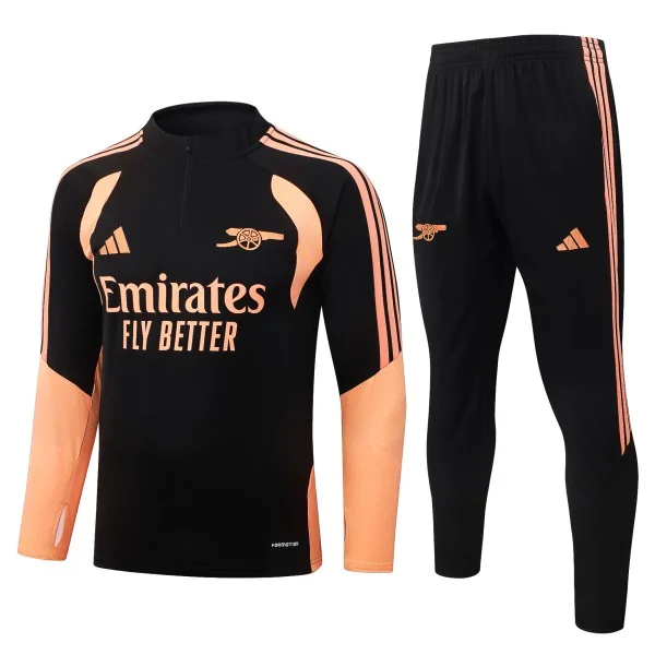 FC Arsenal Trainingsanzüge Sweatshirt 2026 2027 Schwarz - FC Arsenal Trainingsanzüge Günstig | trikotfussballshop