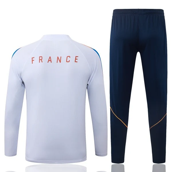 Frankreich Trainingsanzüge Sweatshirt 2026 Weiß - Frankreich Trainingsanzüge Günstig | trikotfussballshop
