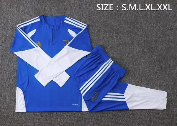 Juventus Trainingsanzüge Sweatshirt 2026 2027 Blau - Juventus Trainingsanzüge Günstig | trikotfussballshop