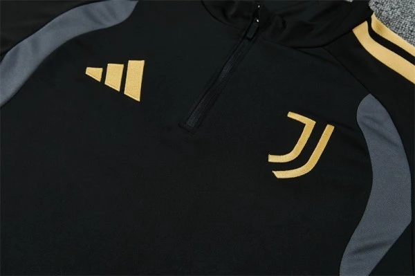 Juventus Trainingsanzüge Sweatshirt 2026 2027 Schwarz - Juventus Trainingsanzüge Günstig | trikotfussballshop
