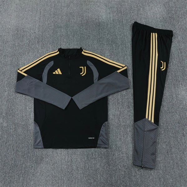 Juventus Trainingsanzüge Sweatshirt 2026 2027 Schwarz - Juventus Trainingsanzüge Günstig | trikotfussballshop