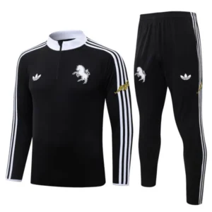 Juventus Trainingsanzüge Sweatshirt 2026 2027 Schwarz - Juventus Trainingsanzüge Günstig | trikotfussballshop