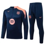FC Barcelona Kinder Sweatshirt 2025 2026 Blau - FC Barcelona Kinder Günstig | trikotfussballshop