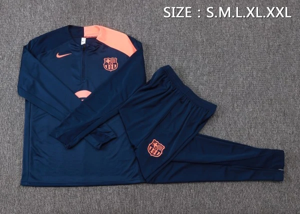 FC Barcelona Kinder Sweatshirt 2025 2026 Blau - FC Barcelona Kinder Günstig | trikotfussballshop