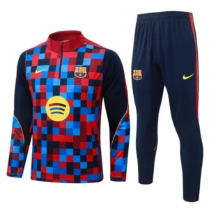 FC Barcelona Kinder Sweatshirt 2026 2027 Blau - FC Barcelona Kinder Günstig | trikotfussballshop