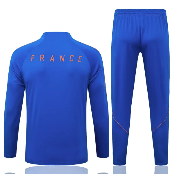 Frankreich Kinder Sweatshirt 2026 Blau - Frankreich Kinder Günstig | trikotfussballshop