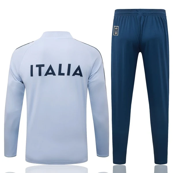 Italien Kinder Sweatshirt 2026 Blau - Italien Kinder Günstig | trikotfussballshop
