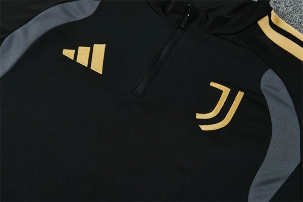 Juventus Kinder Sweatshirt 2026 2027 Schwarz - Juventus Kinder Günstig | trikotfussballshop