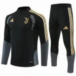 Juventus Kinder Sweatshirt 2026 2027 Schwarz - Juventus Kinder Günstig | trikotfussballshop