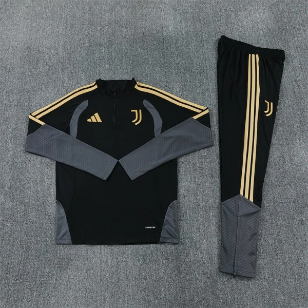 Juventus Kinder Sweatshirt 2026 2027 Schwarz - Juventus Kinder Günstig | trikotfussballshop