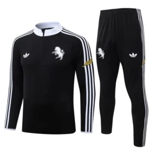 Juventus Kinder Sweatshirt 2026 2027 Schwarz - Juventus Kinder Günstig | trikotfussballshop