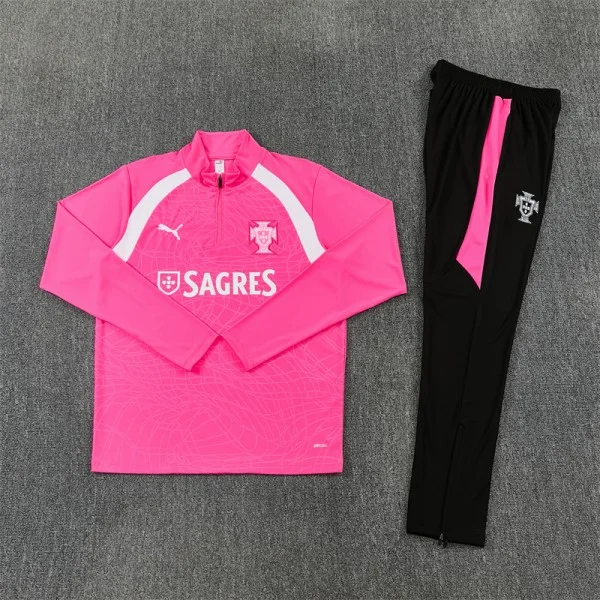 Portugal Kinder Sweatshirt 2026 Pink - Portugal Kinder Günstig | trikotfussballshop
