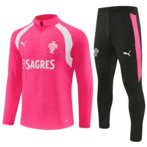 Portugal Kinder Sweatshirt 2026 Pink - Portugal Kinder Günstig | trikotfussballshop