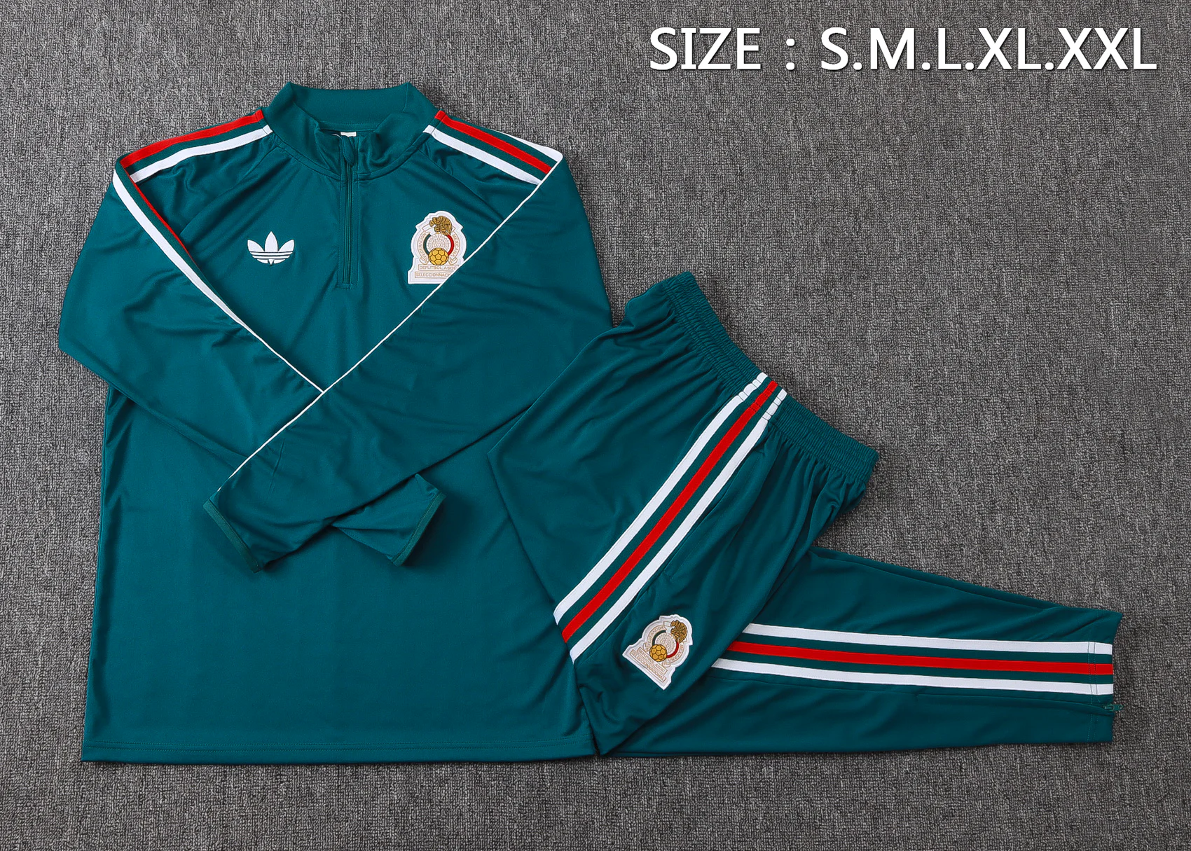 Mexiko Trainingsanzüge Sweatshirt 2026 Grün - Mexiko Trainingsanzüge Günstig | trikotfussballshop