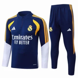 Real Madrid Trainingsanzüge Sweatshirt 2026 2027 Blau - Real Madrid Trainingsanzüge Günstig | trikotfussballshop