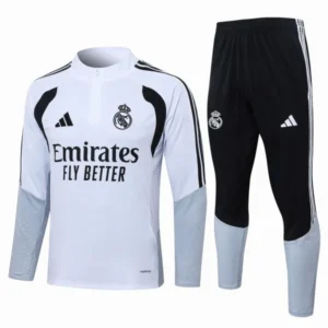 Real Madrid Trainingsanzüge Sweatshirt 2026 2027 Weiß - Real Madrid Trainingsanzüge Günstig | trikotfussballshop