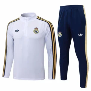 Real Madrid Trainingsanzüge Sweatshirt 2026 2027 Weiß - Real Madrid Trainingsanzüge Günstig | trikotfussballshop