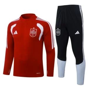 Spanien Trainingsanzüge Sweatshirt 2026 Schwarz - Spanien Trainingsanzüge Günstig | trikotfussballshop