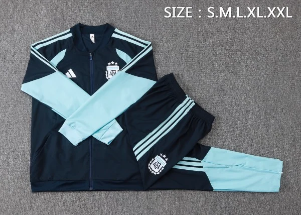 Argentinien Trainingsanzüge Set 2026 Blau - Argentinien Trainingsanzüge Günstig | trikotfussballshop